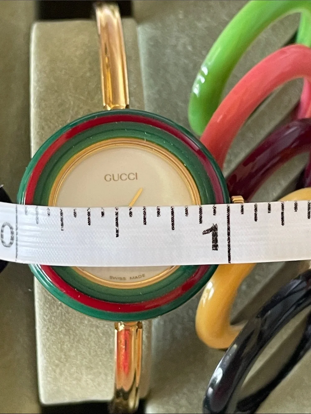Gucci gold tone